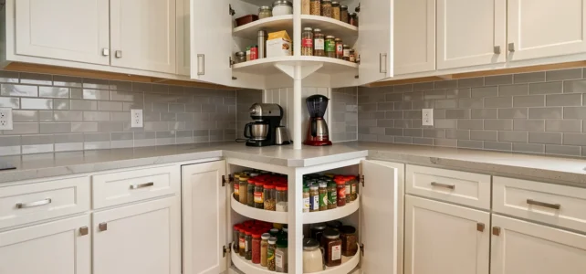 Optimiser l’espace dans une petite cuisine : exploitez au mieux vos meubles d’angle Optimiser l’espace dans une petite cuisine : exploitez au mieux vos meubles d’angle